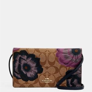 Coach x Kaffe Fassett Ana Foldover Crossbody